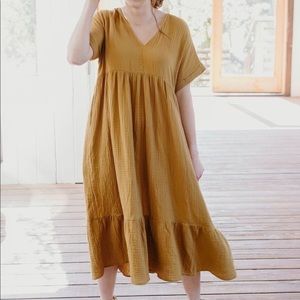 Carly Jean Los Angeles Reef Midi Dress